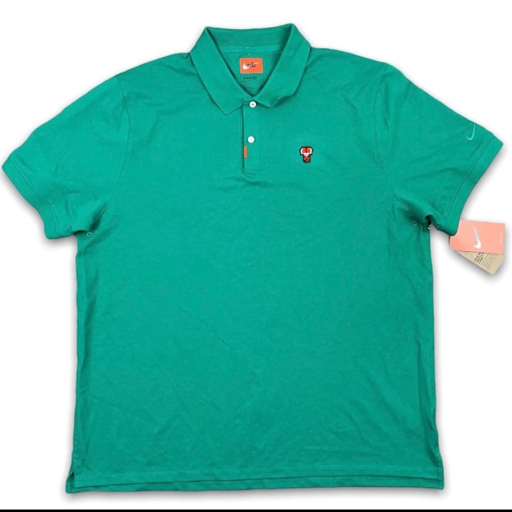 Nike Golf Tiger Woods "Frank" Polo  Green Masters CJ0880-370 Mens new